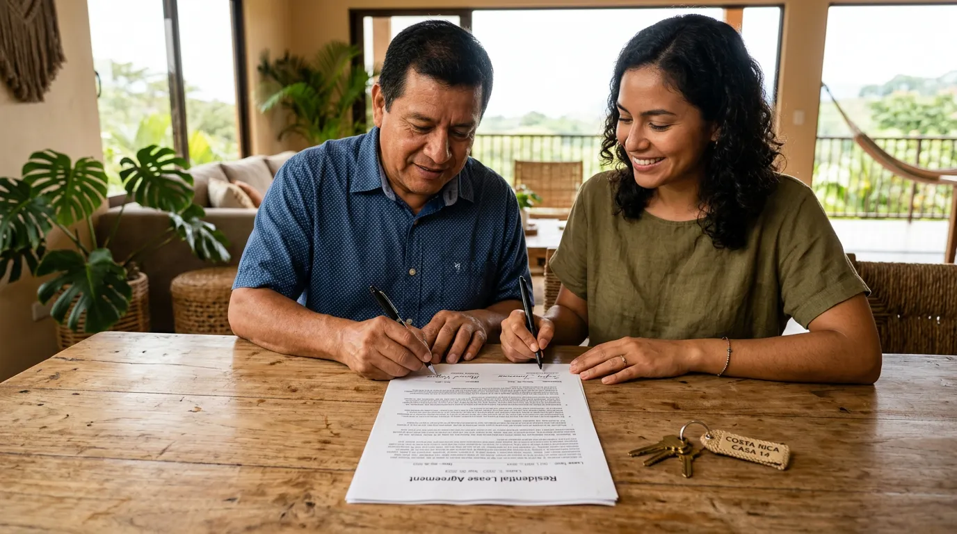 Contrato de alquiler de vivienda en Costa Rica: qué debe incluir